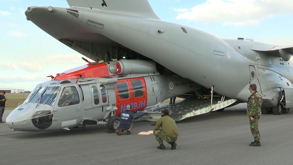 KC-390 Millennium Black Hawk Airlift