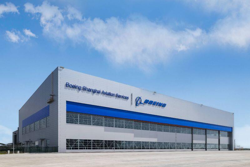 Boeing Shanghai MRO hangar 