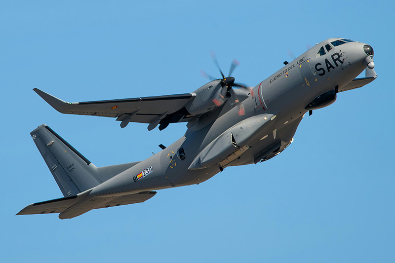 spanish air force c295 in sar configuration