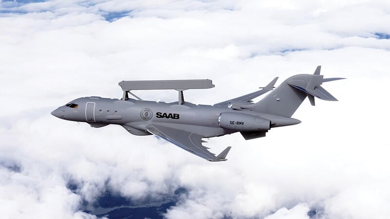 Saab's GlobalEye radar