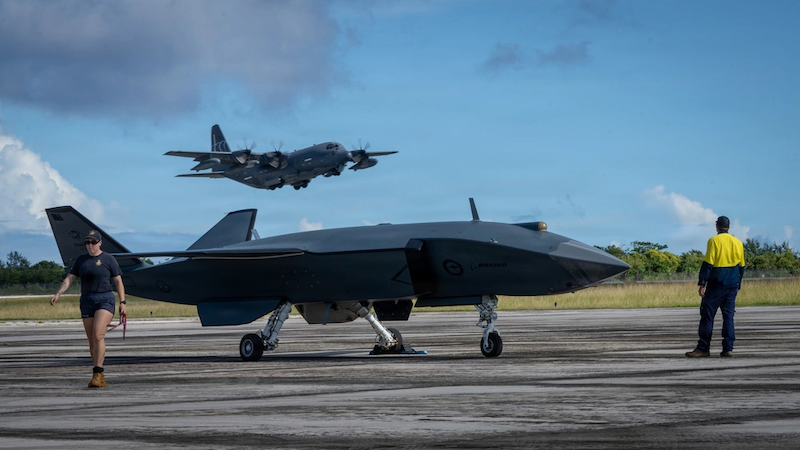 ghost bat at Exercise Valiant Shield