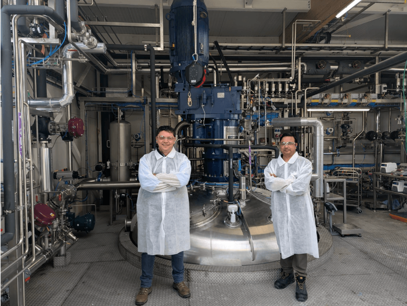 Cemvita's industrial-scale process demonstration was conducted in an open-access test facility in Belgium