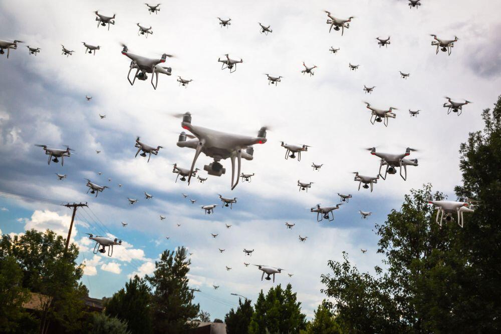 drone swarms