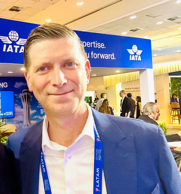 EuroAtlantic Airways CEO Pauls Calitis CEO.