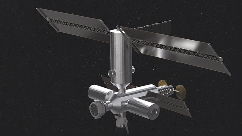 International Space Station module concept