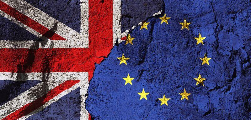 UK EU flags
