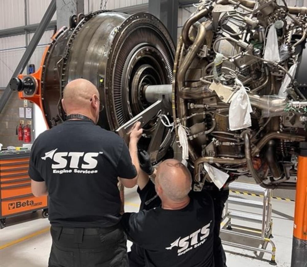 STS Engines shop at Stansted