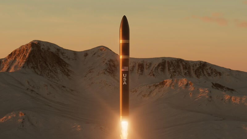Next-Generation Interceptor launch rendering