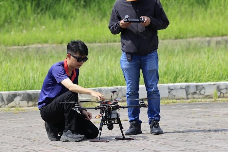 drone test in taiwan