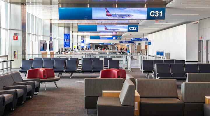 DFW new gates