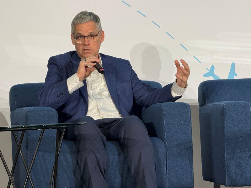 United Airlines VP of sales strategy Glenn Hollister.
