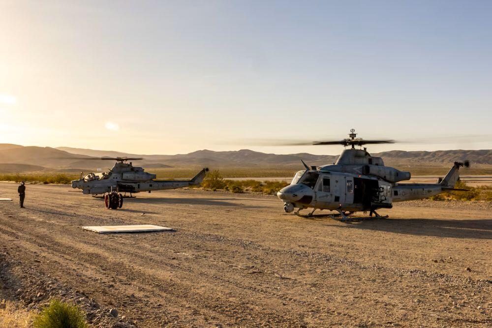 AH-1Z and UH-1Y. Credit: U.S. Marine Corps