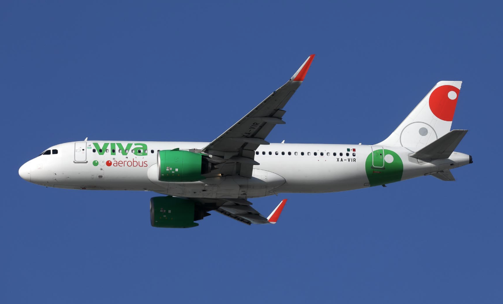Viva Aerobus A320neo inflight