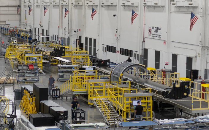 Bell production line