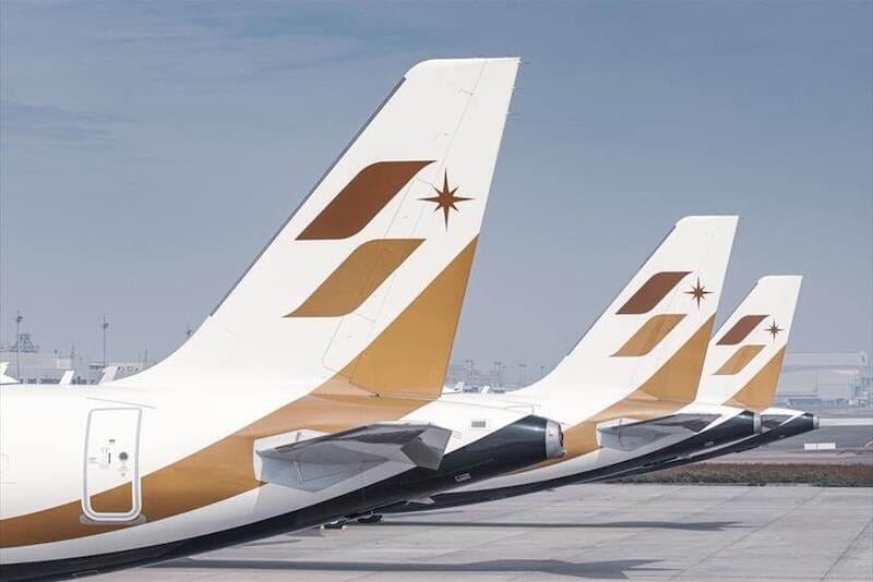 starlux airlines tail fins