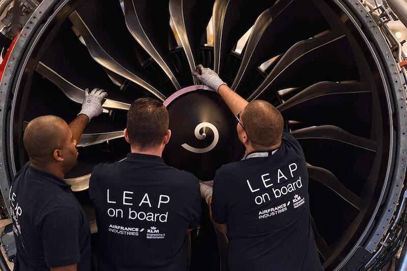 AFI KLM E&M, AerCap Firm Up Leap Engine Partnership