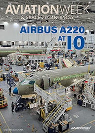 cover of july 6, 2026, awst digital edition airbus a220 production