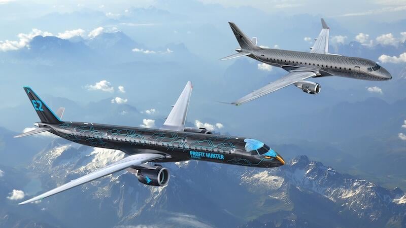 E195-E2 and E175 render