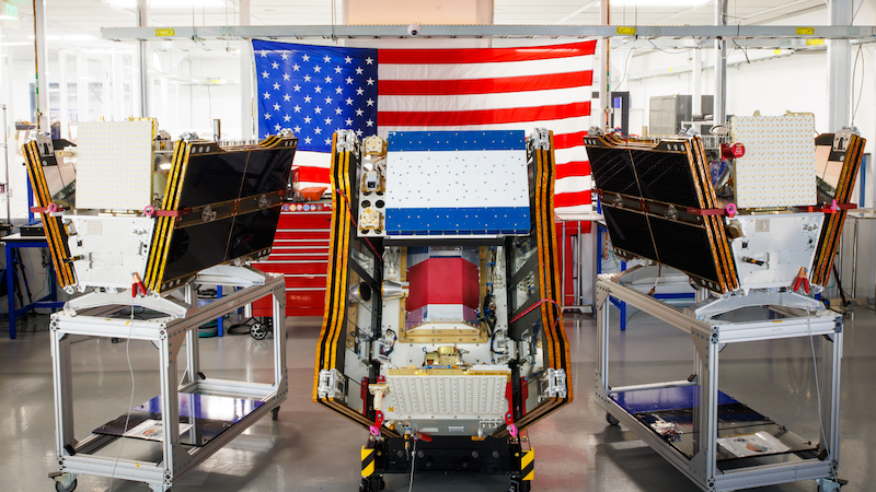 Earth Fire Alliance FireSat satellite