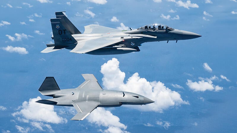 Boeing F-15EX and MQ-28