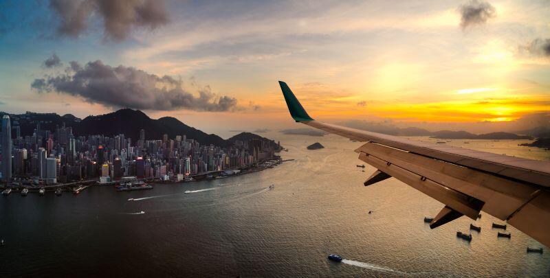 Hong Kong from above
