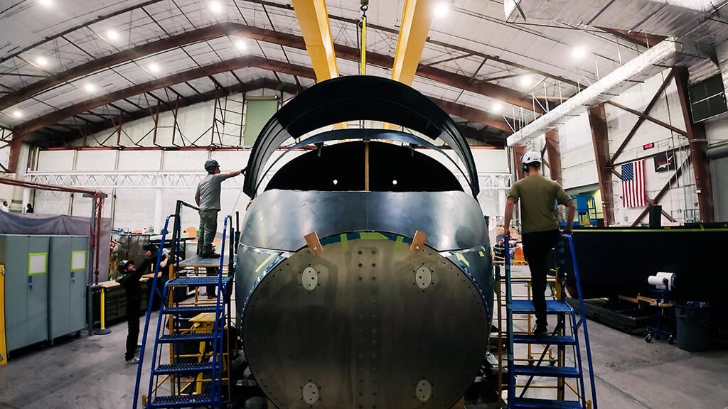 JetZero aircraft cockpit