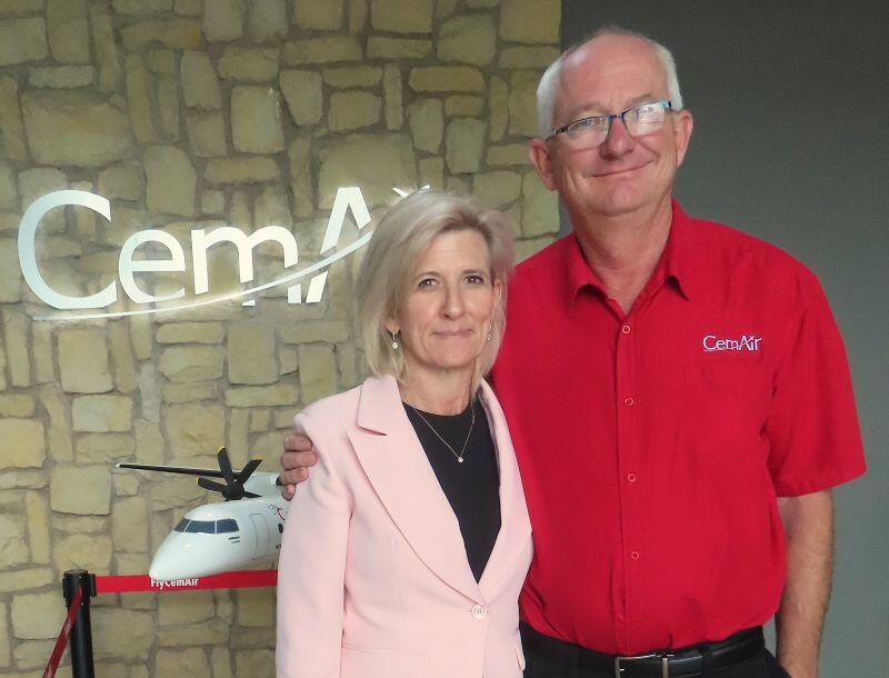 Miles and Laura van der Molen of CemAir 
