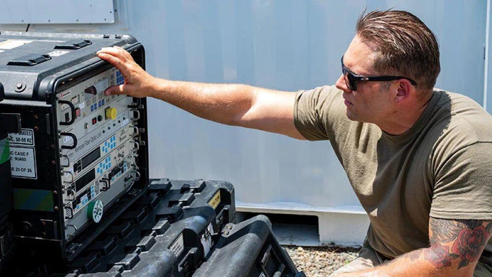 U.S. Space Force Guardians supported the joint exercise Resolute Space 2025 with an electromagnetic range environment that allowed participants to train in realistic conditions. Credit: U.S. Space Force