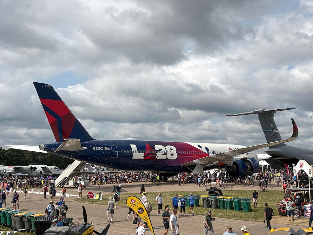 Delta Air Lines' LA28 Airbus A350