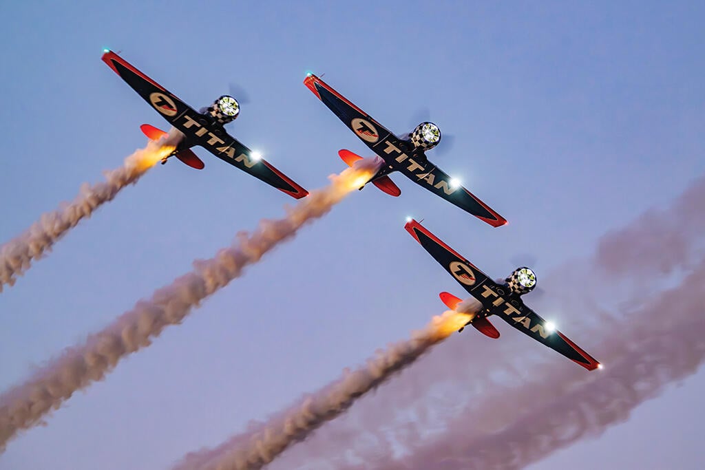 Titan Aerobatic Team North American AT-6 Texans
