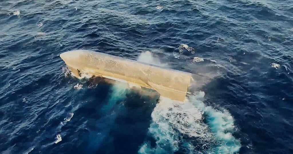 Starship splashdown