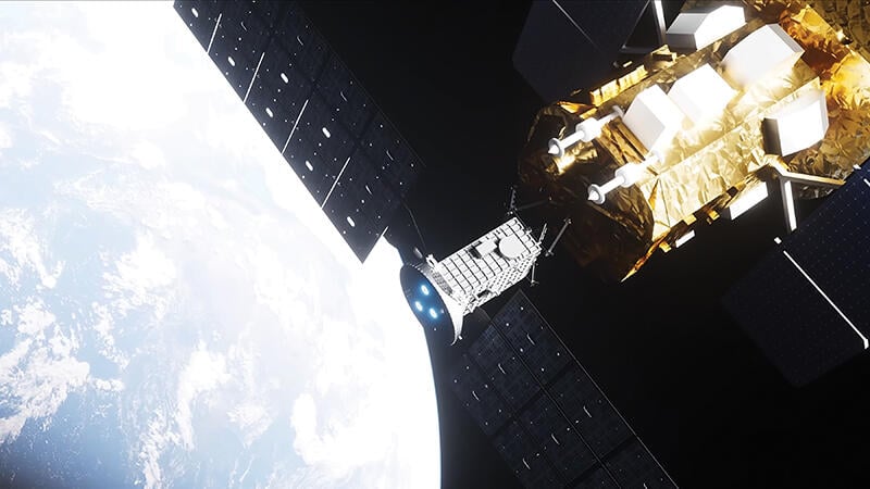 Katalyst Space LINK robotic spacecraft rendering