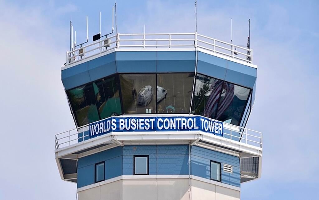 Wittman Regional Airport tower