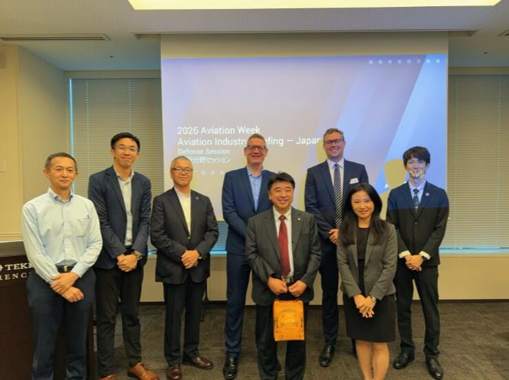 Yoshihiro Sawada from JADC and Aviation Week team