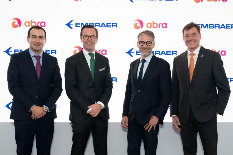 Abra Embraer execs Fboro 2026
