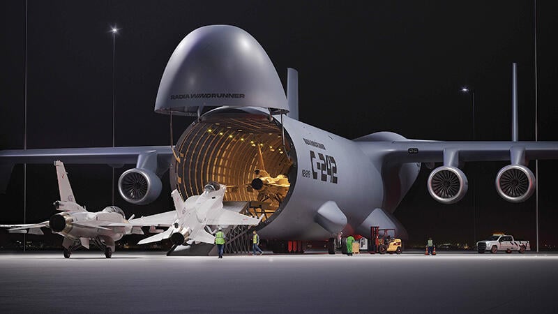 Radia WindRunner aircraft