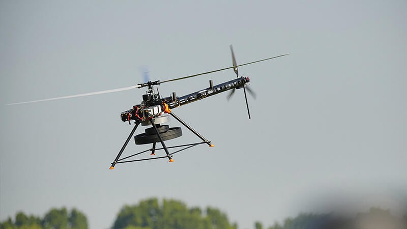 AVIDrone’s Katana electric helicopter