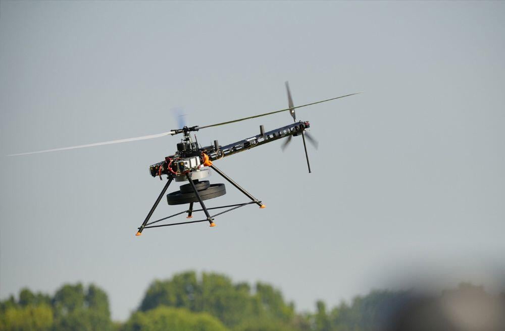 : DARPA/Paul Flacks Caption: Avidrone has announced plans to develop a production version of its DARPA Lift Challenge-winning Katana drone