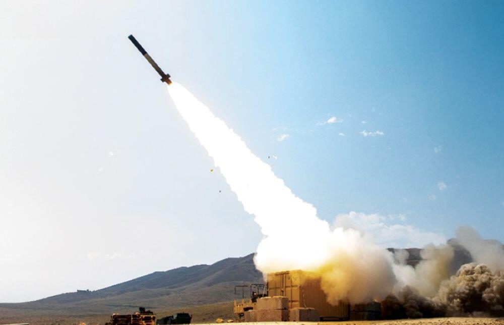 The Lockheed Martin Kodiak launcher fires a practice rocket during a recent test. Credit: Lockheed Martin