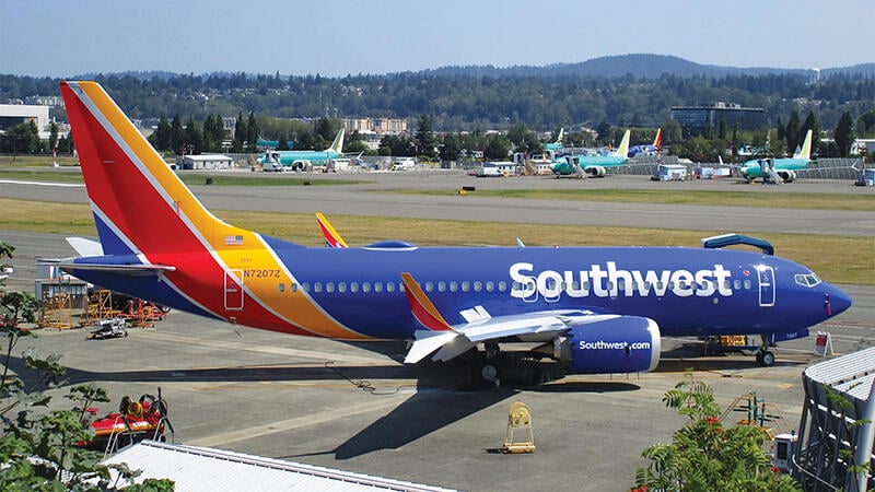 Southwest Airlines Boeing 737 MAX