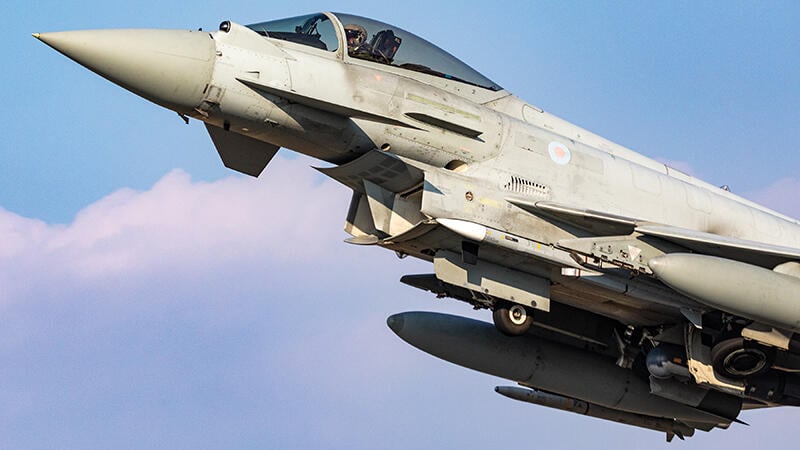 Meteor on a Eurofighter
