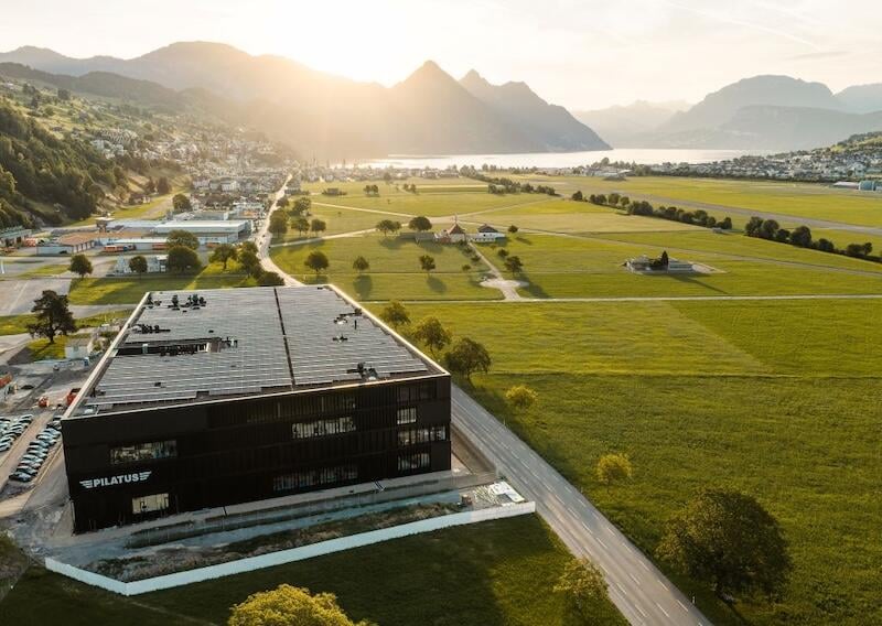 pilatus' new schwarzhorn building
