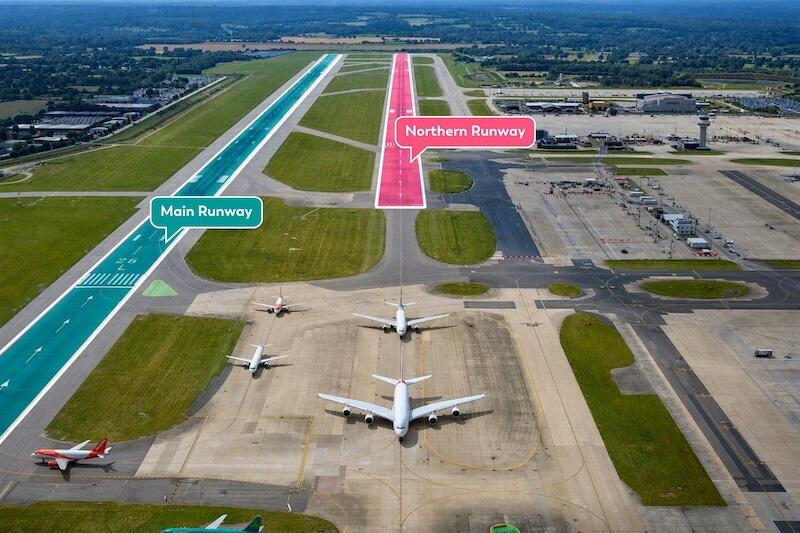 Gatwick runway