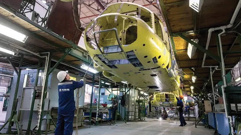 Mi-8/17 helicopters manufacturing facility
