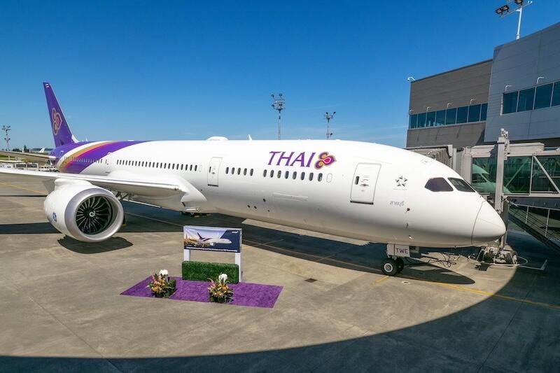 thai airways boeing 787-9