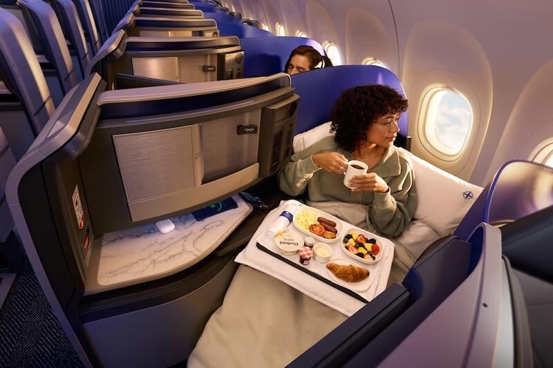 united airlines airbus a321xlr onboard