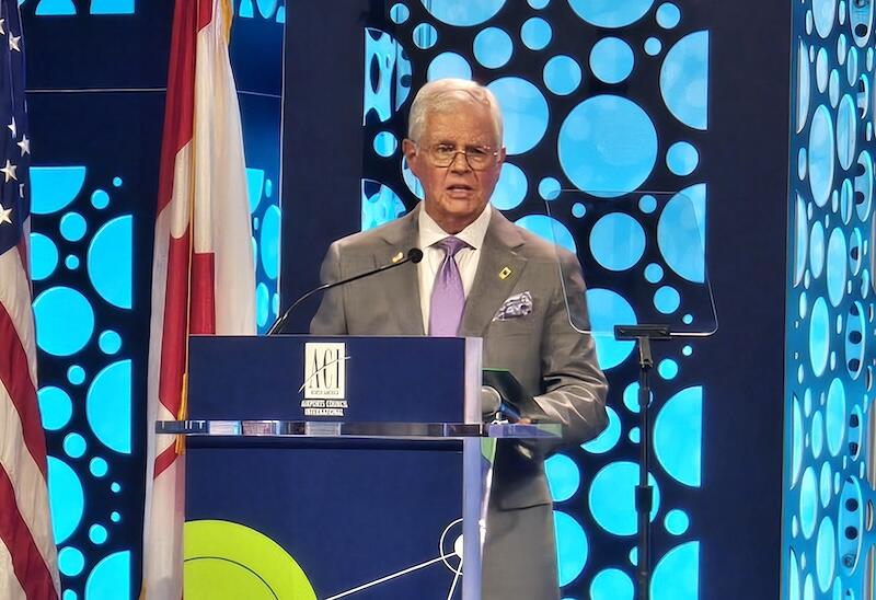 airports council international-north america ceo kevin burke