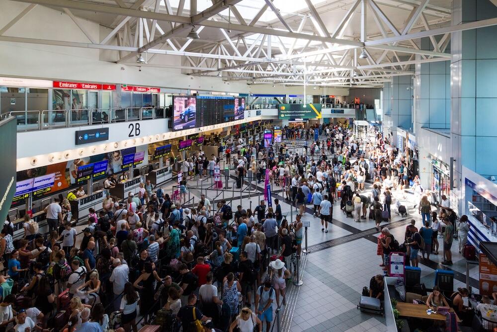 Passengers waiting in Budapest