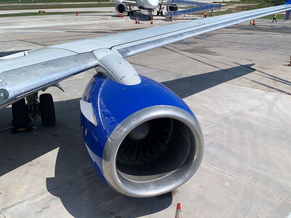 CFM56 on wing