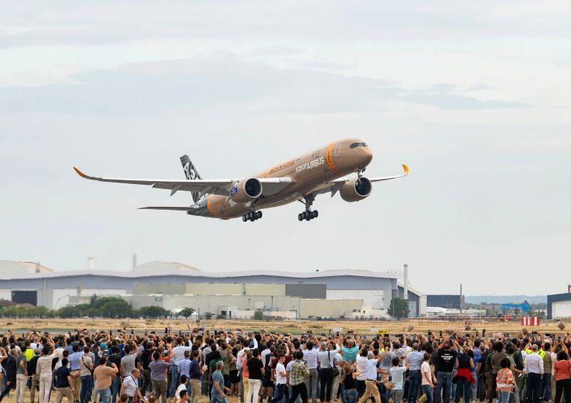 A350F first flight
